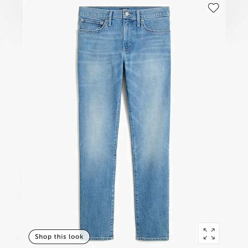 J. Crew Straight-fit jean in signature flex*